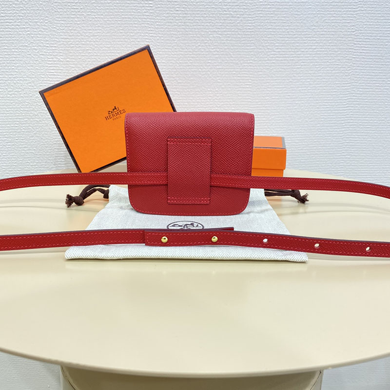 エルメス通販 HERMES 財布 コンスタンス スリム ルージュヴィフ ヴォー・エプソン ゴールド金具 H082060CC53 エルメス 店舗 日本 - 画像 (9)