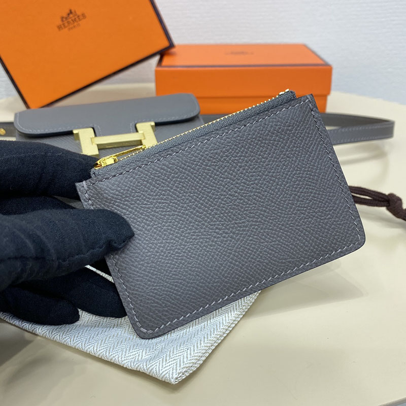 エルメス通販 HERMES 財布 コンスタンス スリム アルドワーズ ヴォー・エプソン ゴールド金具 H082060CC85 エルメス 店舗 関西 - 画像 (4)