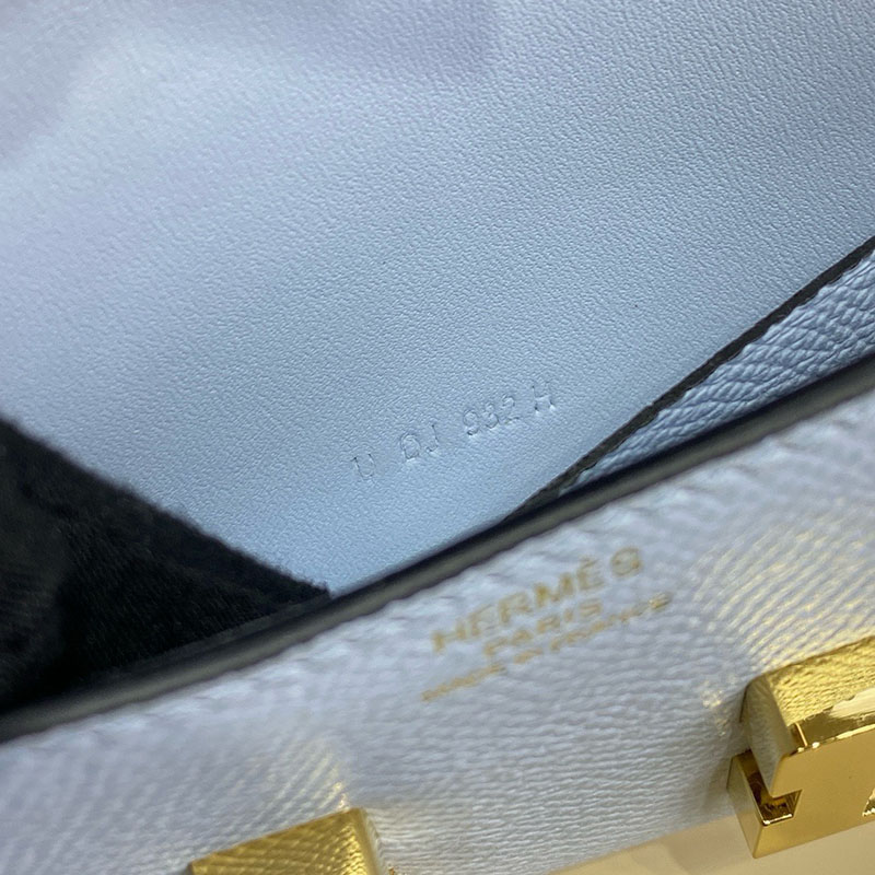 エルメス通販 HERMES 財布 コンスタンス スリム ブルーブリュム ヴォー・エプソン ゴールド金具 H082060CCT0 エルメス 店舗 大阪 - 画像 (2)