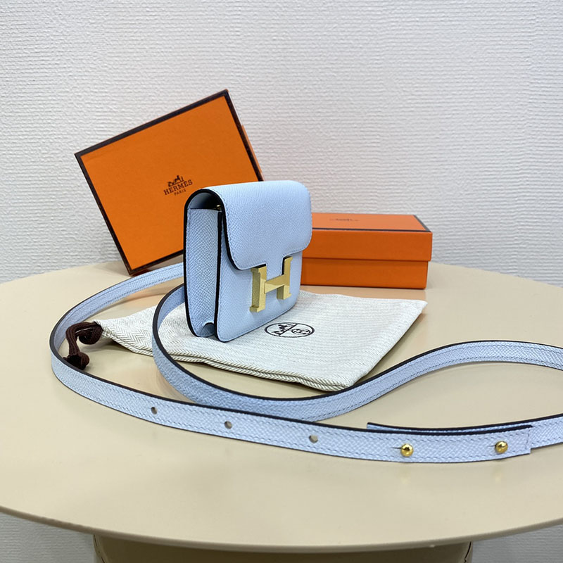 エルメス通販 HERMES 財布 コンスタンス スリム ブルーブリュム ヴォー・エプソン ゴールド金具 H082060CCT0 エルメス 店舗 大阪 - 画像 (10)