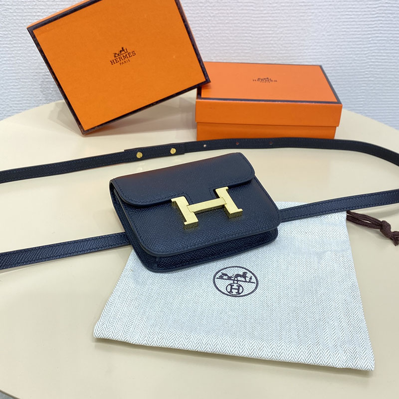 エルメス通販 HERMES 財布 コンスタンス スリム 黒 ブラック ヴォー・エプソン ゴールド金具 H082060CC89 エルメス 通勤バッグ レディース - 画像 (8)