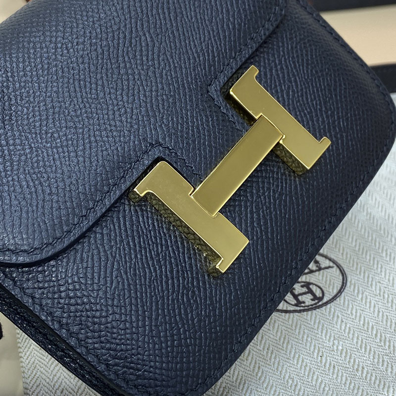 エルメス通販 HERMES 財布 コンスタンス スリム 黒 ブラック ヴォー・エプソン ゴールド金具 H082060CC89 エルメス 通勤バッグ レディース - 画像 (7)