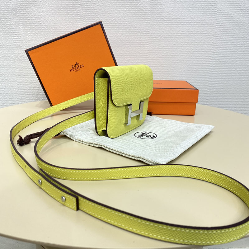 エルメス通販 HERMES 財布 コンスタンス スリム ジョーヌプッサン ヴォー・エプソン シルバー金具 H082060CK1Z エルメス コンスタンス 値段 - 画像 (9)