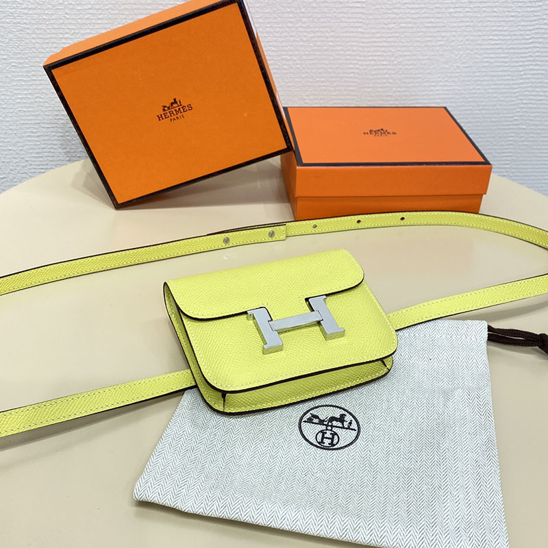 エルメス通販 HERMES 財布 コンスタンス スリム ジョーヌプッサン ヴォー・エプソン シルバー金具 H082060CK1Z エルメス コンスタンス 値段 - 画像 (8)