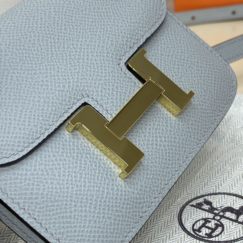 エルメス通販 HERMES 財布 コンスタンス スリム ブルーグラシエ ヴォー・エプソン ゴールド金具 H082060CC8U エルメス コンスタンス 財布 - 画像 (7)