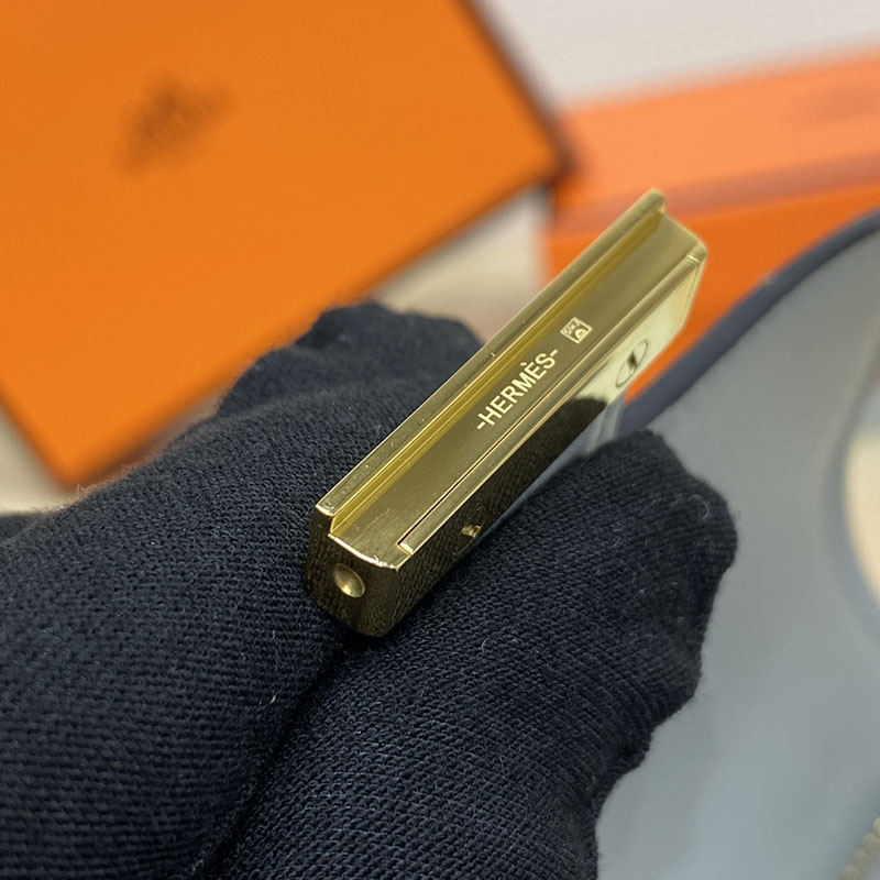 エルメス通販 HERMES 財布 コンスタンス スリム ブルーグラシエ ヴォー・エプソン ゴールド金具 H082060CC8U エルメス コンスタンス 財布 - 画像 (6)