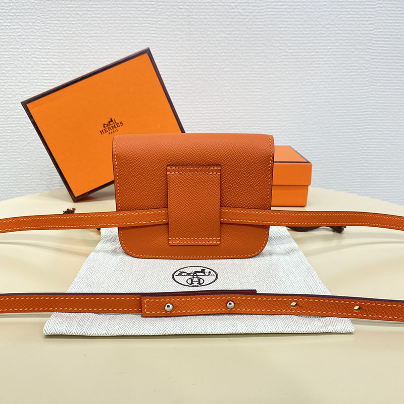 エルメス通販 HERMES 財布 コンスタンス スリム オレンジ ヴォー・エプソン シルバー金具 H082060CK93 エルメス コンスタンス 定価 - 画像 (9)
