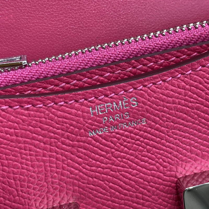 エルメス通販 HERMES 財布 コンスタンス スリム ローズティリアン ヴォー・エプソン シルバー金具 H082060CKE5 エルメス コンスタンス スリム - 画像 (5)