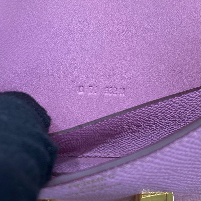 エルメス通販 HERMES 財布 コンスタンス スリム モーヴシルベストル ヴォー・エプソン ゴールド金具 H082060CCX9 エルメス ショルダーバッグ 人気 - 画像 (2)