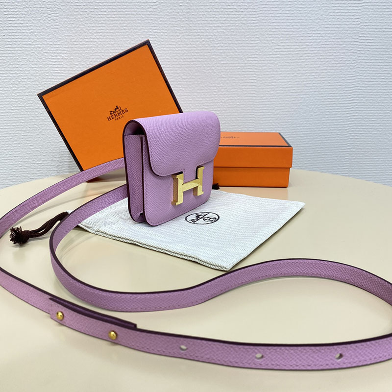 エルメス通販 HERMES 財布 コンスタンス スリム モーヴシルベストル ヴォー・エプソン ゴールド金具 H082060CCX9 エルメス ショルダーバッグ 人気 - 画像 (10)