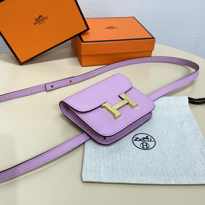 エルメス通販 HERMES 財布 コンスタンス スリム モーヴシルベストル ヴォー・エプソン ゴールド金具 H082060CCX9 エルメス ショルダーバッグ 人気 - 画像 (8)