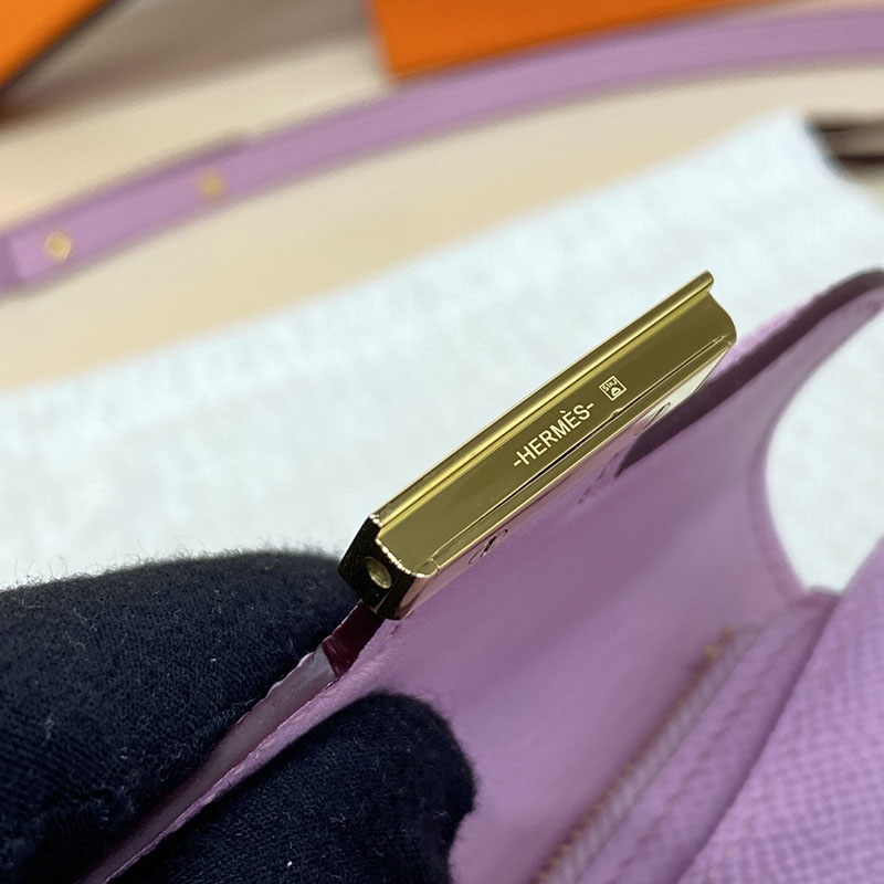 エルメス通販 HERMES 財布 コンスタンス スリム モーヴシルベストル ヴォー・エプソン ゴールド金具 H082060CCX9 エルメス ショルダーバッグ 人気 - 画像 (5)