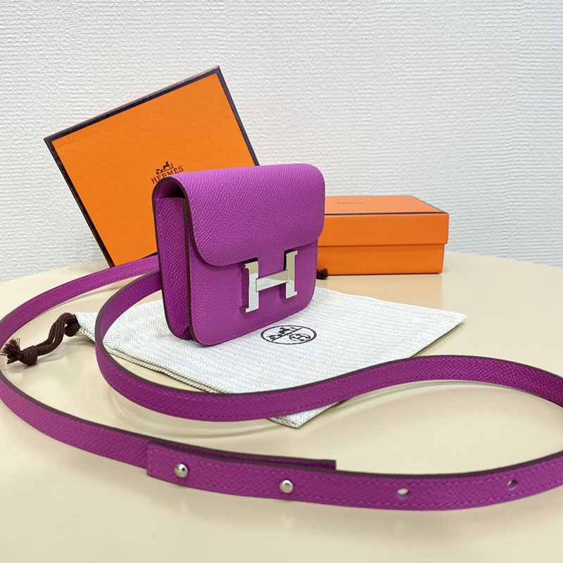 エルメス通販 HERMES 財布 コンスタンス スリム マグノリア ヴォー・エプソン シルバー金具 H082060CK9I エルメス コンスタンス ミニ - 画像 (10)