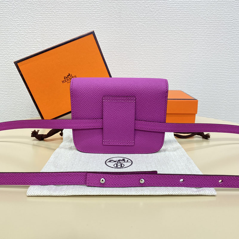 エルメス通販 HERMES 財布 コンスタンス スリム マグノリア ヴォー・エプソン シルバー金具 H082060CK9I エルメス コンスタンス ミニ - 画像 (9)