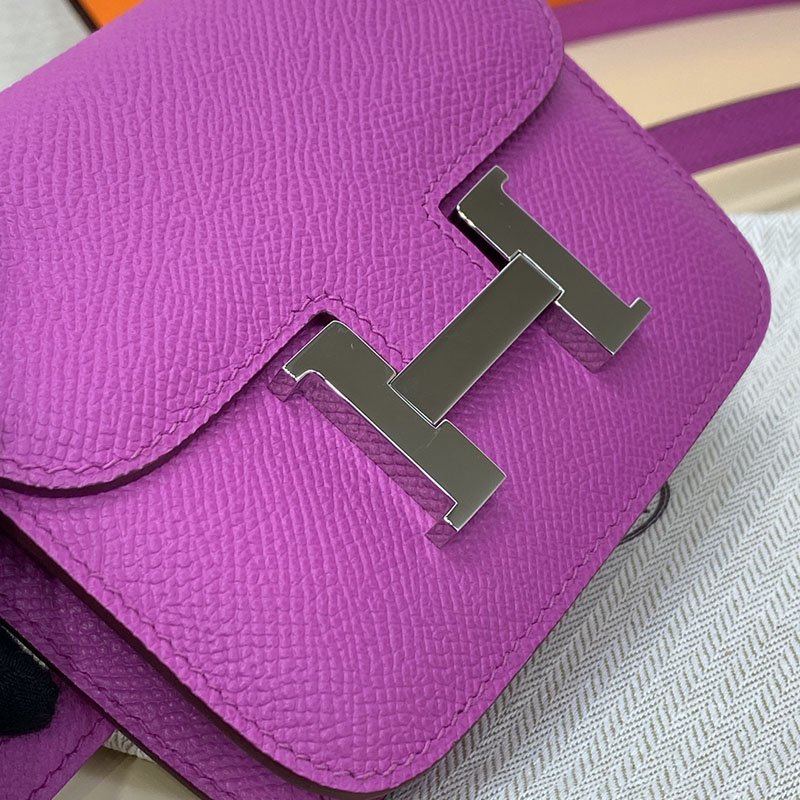 エルメス通販 HERMES 財布 コンスタンス スリム マグノリア ヴォー・エプソン シルバー金具 H082060CK9I エルメス コンスタンス ミニ - 画像 (7)