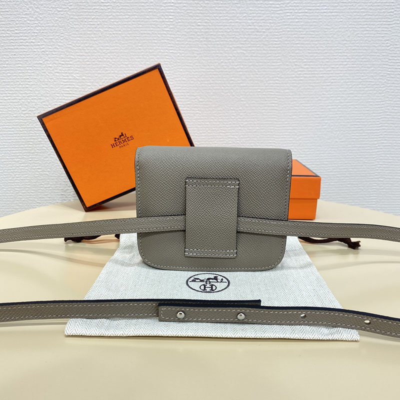 エルメス通販 HERMES 財布 コンスタンス スリム グリアスファルト ヴォー・エプソン シルバー金具 H082060CKM8 エルメス ミニ バッグ 値段 - 画像 (9)