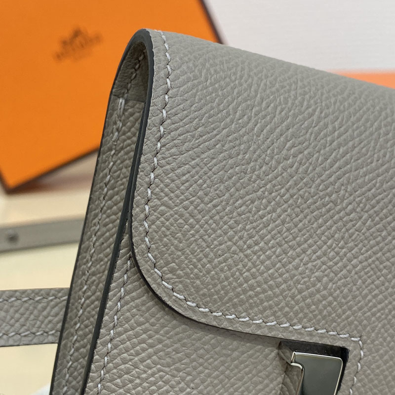 エルメス通販 HERMES 財布 コンスタンス スリム グリアスファルト ヴォー・エプソン シルバー金具 H082060CKM8 エルメス ミニ バッグ 値段 - 画像 (6)