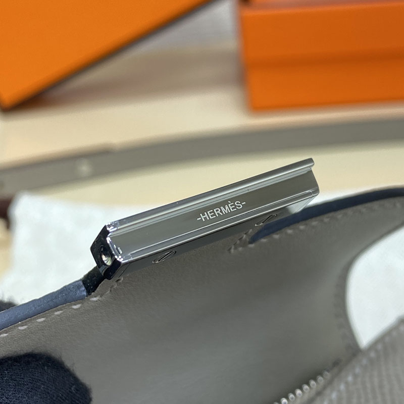 エルメス通販 HERMES 財布 コンスタンス スリム グリアスファルト ヴォー・エプソン シルバー金具 H082060CKM8 エルメス ミニ バッグ 値段 - 画像 (5)