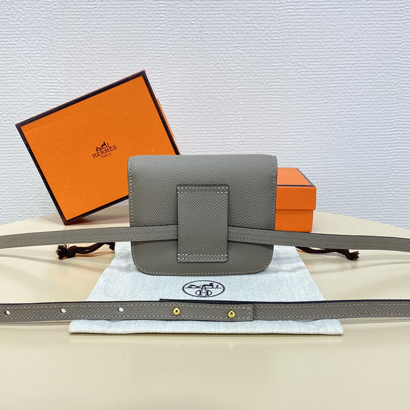 エルメス通販 HERMES 財布 コンスタンス スリム グリアスファルト ヴォー・エプソン ゴールド金具 H082060CCM8 エルメス ミニ バッグ レディース - 画像 (9)
