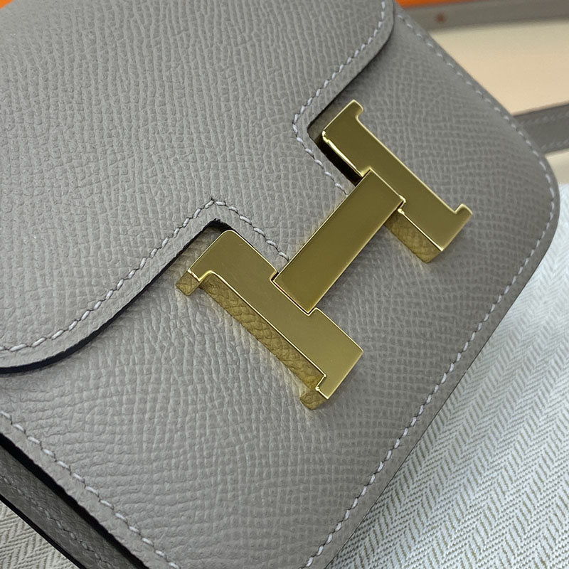 エルメス通販 HERMES 財布 コンスタンス スリム グリアスファルト ヴォー・エプソン ゴールド金具 H082060CCM8 エルメス ミニ バッグ レディース - 画像 (7)