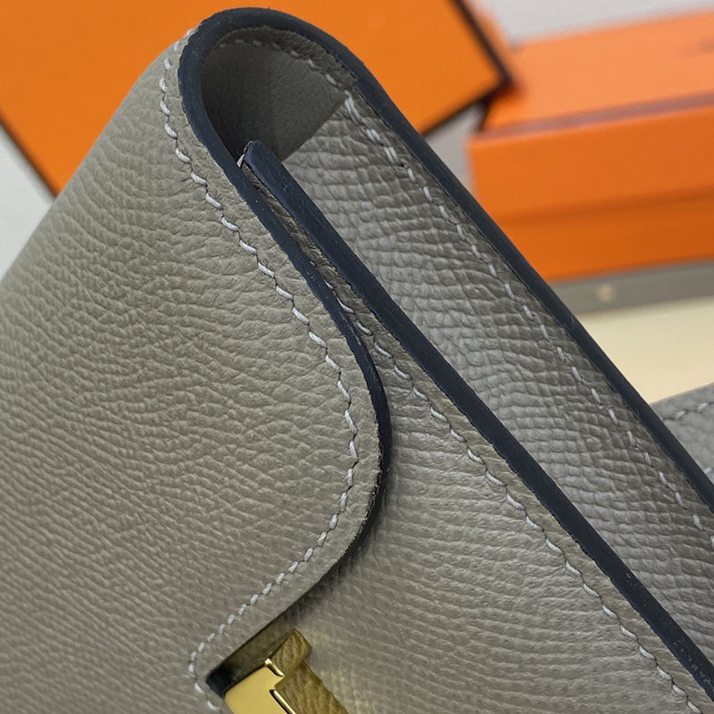 エルメス通販 HERMES 財布 コンスタンス スリム グリアスファルト ヴォー・エプソン ゴールド金具 H082060CCM8 エルメス ミニ バッグ レディース - 画像 (6)