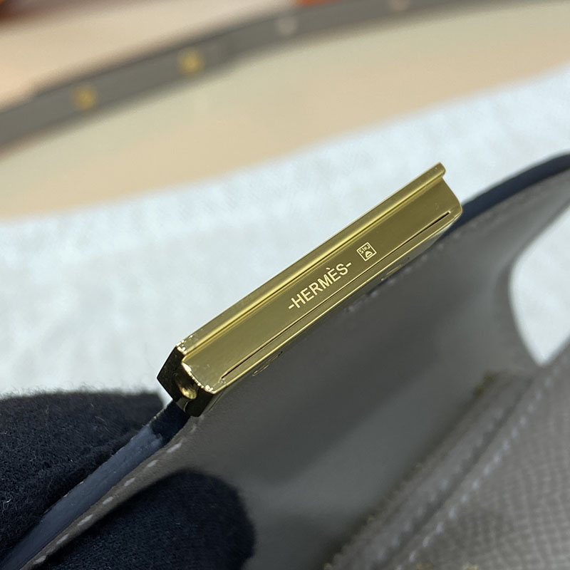 エルメス通販 HERMES 財布 コンスタンス スリム グリアスファルト ヴォー・エプソン ゴールド金具 H082060CCM8 エルメス ミニ バッグ レディース - 画像 (5)