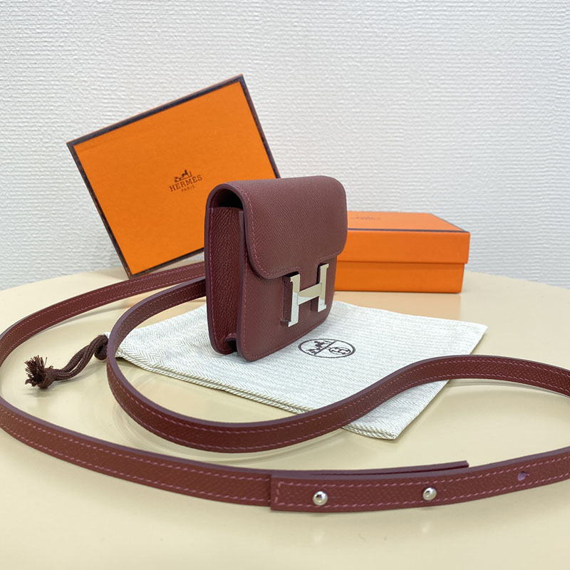 エルメス通販 HERMES 財布 コンスタンス スリム ボルドー ヴォー・エプソン シルバー金具 H082060CK57 エルメス 財布 公式 値段 - 画像 (10)