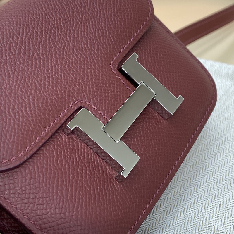 エルメス通販 HERMES 財布 コンスタンス スリム ボルドー ヴォー・エプソン シルバー金具 H082060CK57 エルメス 財布 公式 値段 - 画像 (7)