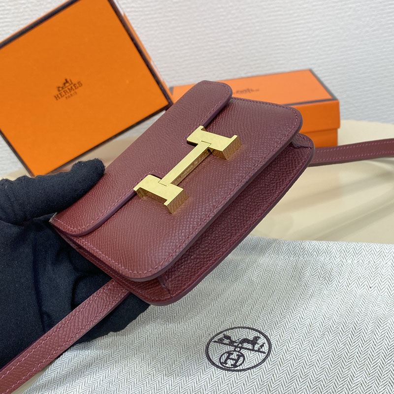 エルメス通販 HERMES 財布 コンスタンス スリム ボルドー ヴォー・エプソン ゴールド金具 H082060CC57 エルメス 財布 レディース - 画像 (8)