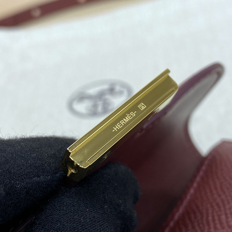 エルメス通販 HERMES 財布 コンスタンス スリム ボルドー ヴォー・エプソン ゴールド金具 H082060CC57 エルメス 財布 レディース - 画像 (6)