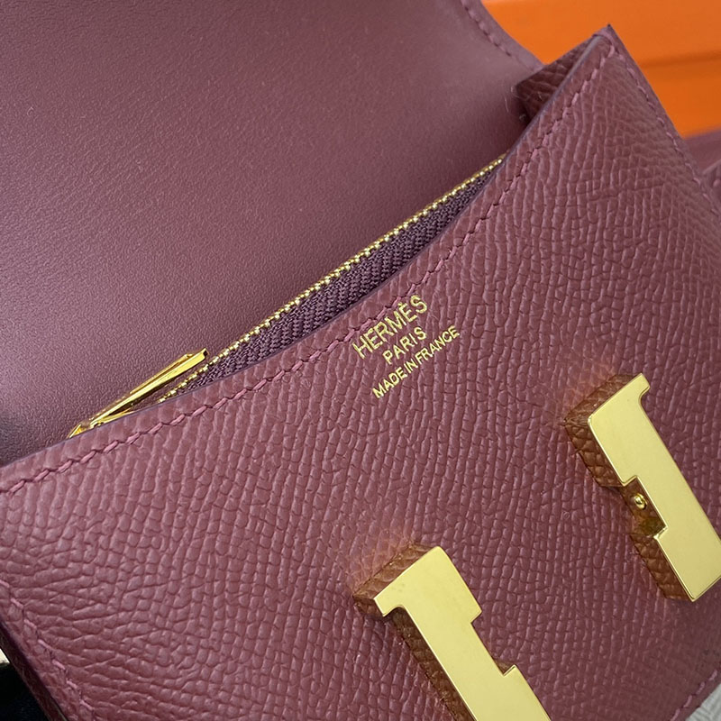 エルメス通販 HERMES 財布 コンスタンス スリム ボルドー ヴォー・エプソン ゴールド金具 H082060CC57 エルメス 財布 レディース - 画像 (5)