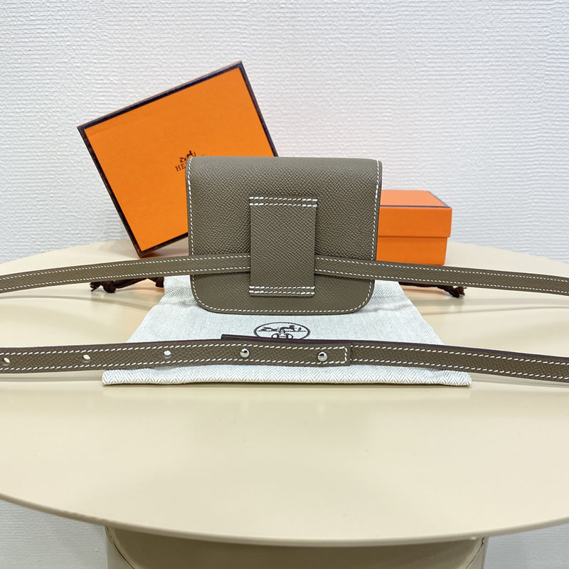 エルメス通販 HERMES 財布 コンスタンス スリム エトゥープ ヴォー・エプソン シルバー金具 H082060CK18 コンスタンス 財布 定価 - 画像 (9)