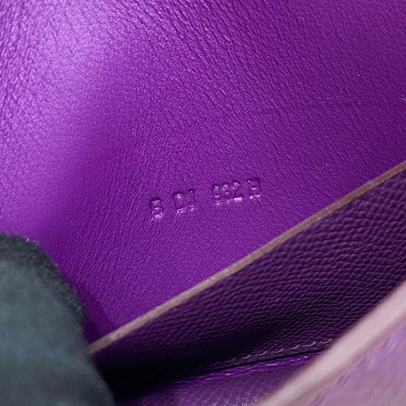 エルメス通販 HERMES 財布 コンスタンス スリム エトゥープ ヴォー・エプソン ゴールド金具 H082060CCP9 エルメス ショルダーバッグ 公式 - 画像 (2)