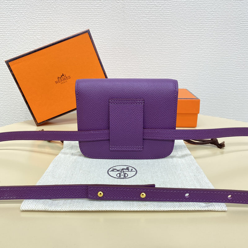 エルメス通販 HERMES 財布 コンスタンス スリム エトゥープ ヴォー・エプソン ゴールド金具 H082060CCP9 エルメス ショルダーバッグ 公式 - 画像 (9)