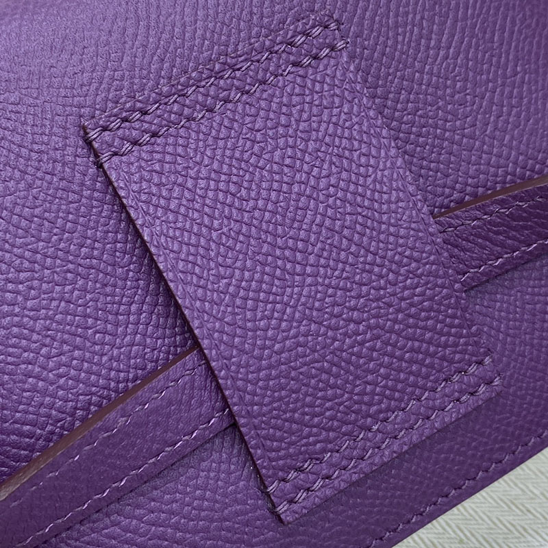 エルメス通販 HERMES 財布 コンスタンス スリム エトゥープ ヴォー・エプソン ゴールド金具 H082060CCP9 エルメス ショルダーバッグ 公式 - 画像 (4)