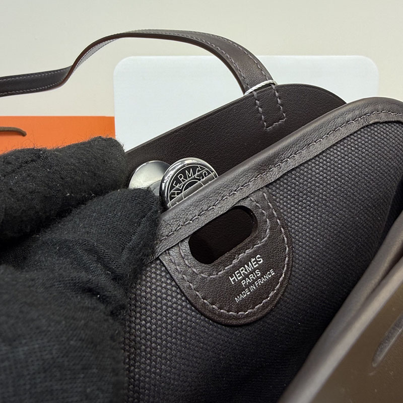エルメス トートバッグ HERMES タブリエ・セリエ エベンヌ スウィフト シルバー金具 H086583CK46 エルメス 斜 めがけ 新作 - 画像 (4)