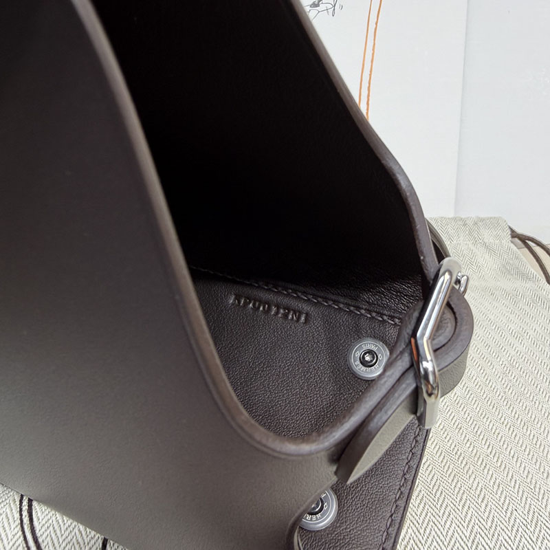 エルメス トートバッグ HERMES タブリエ・セリエ エベンヌ スウィフト シルバー金具 H086583CK46 エルメス 斜 めがけ 新作 - 画像 (2)