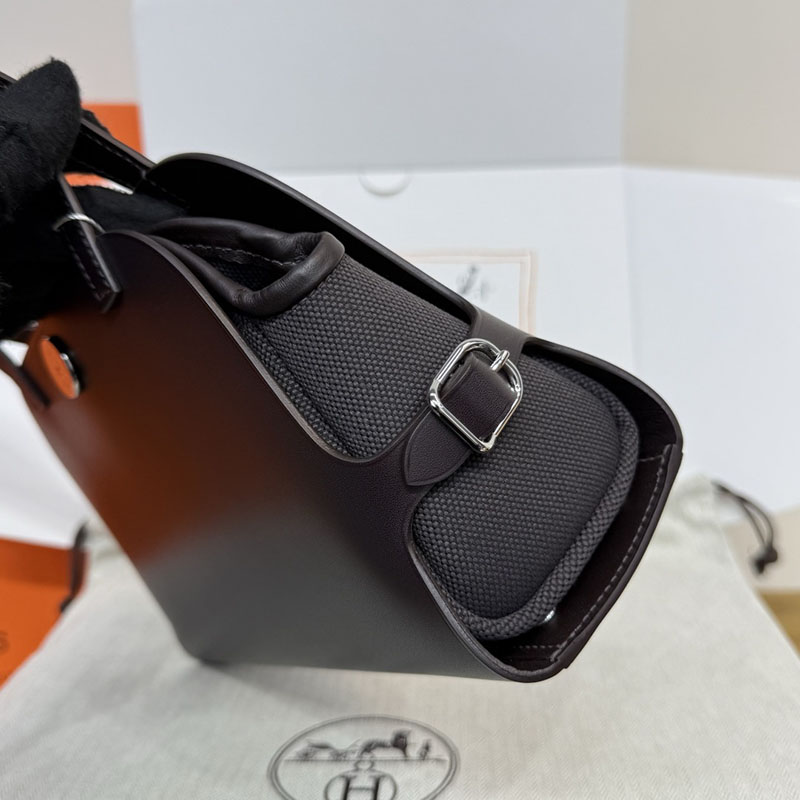 エルメス トートバッグ HERMES タブリエ・セリエ エベンヌ スウィフト シルバー金具 H086583CK46 エルメス 斜 めがけ 新作 - 画像 (12)