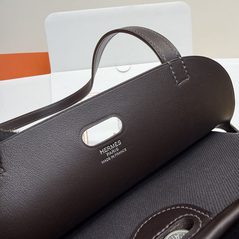 エルメス トートバッグ HERMES タブリエ・セリエ エベンヌ スウィフト シルバー金具 H086583CK46 エルメス 斜 めがけ 新作 - 画像 (9)