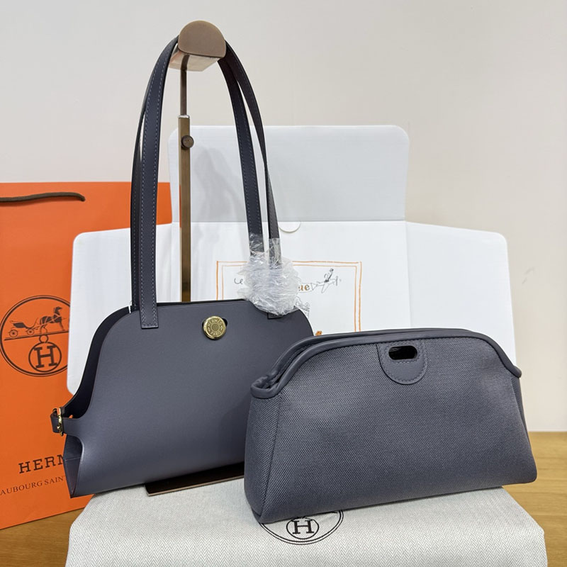 エルメス トートバッグ HERMES タブリエ・セリエ アルドワーズ スウィフト ゴールド金具 H086583CC85 エルメス ショルダーバッグ 人気 - 画像 (4)