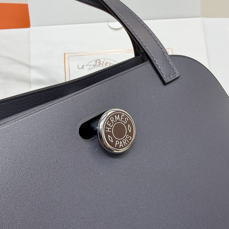 エルメス トートバッグ HERMES タブリエ・セリエ アルドワーズ スウィフト シルバー金具 H086583CK85 エルメス トートバッグ ショルダー - 画像 (10)