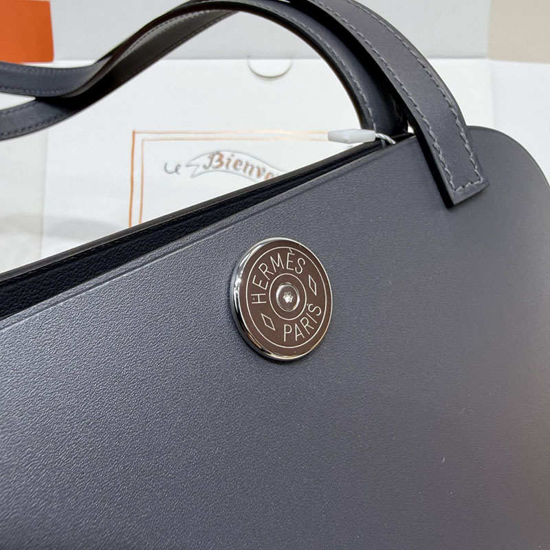エルメス トートバッグ HERMES タブリエ・セリエ アルドワーズ スウィフト シルバー金具 H086583CK85 エルメス トートバッグ ショルダー - 画像 (9)
