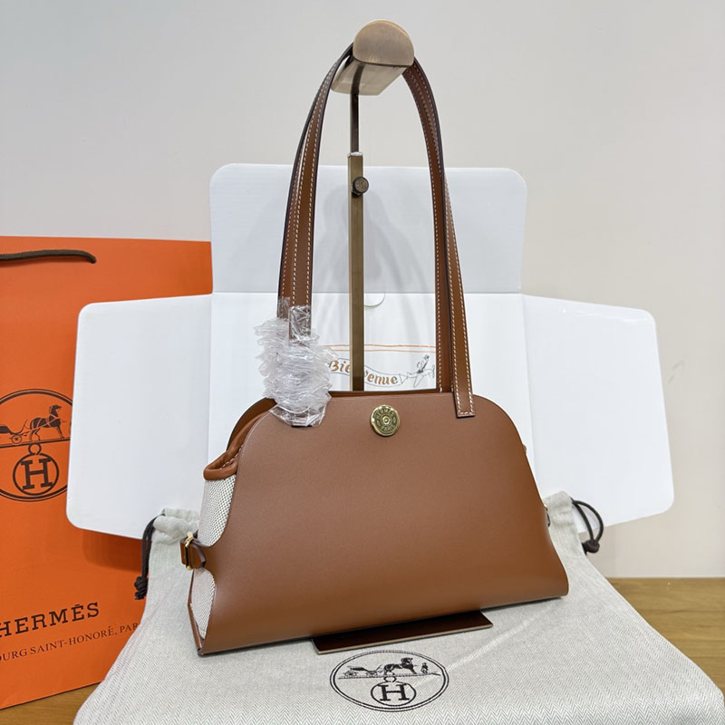 エルメス トートバッグ HERMES タブリエ・セリエ ゴールド スウィフト ゴールド金具 H086583CC37 レディース エルメス トートバッグ - 画像 (15)