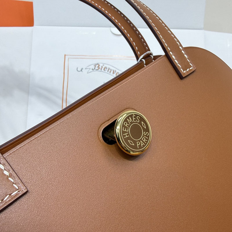 エルメス トートバッグ HERMES タブリエ・セリエ ゴールド スウィフト ゴールド金具 H086583CC37 レディース エルメス トートバッグ - 画像 (12)