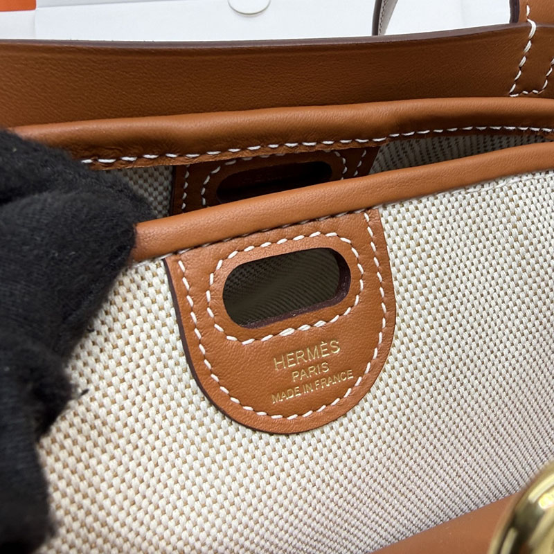 エルメス トートバッグ HERMES タブリエ・セリエ ゴールド スウィフト ゴールド金具 H086583CC37 レディース エルメス トートバッグ - 画像 (9)