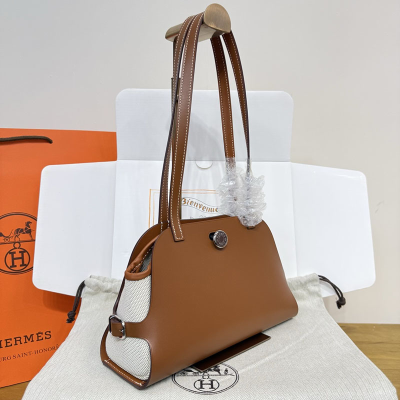エルメス トートバッグ HERMES タブリエ・セリエ ゴールド スウィフト シルバー金具 H086583CK37 エルメス トートバッグ 革 - 画像 (17)