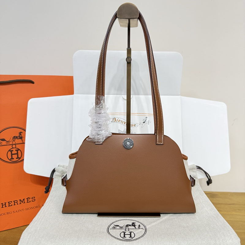 エルメス トートバッグ HERMES タブリエ・セリエ ゴールド スウィフト シルバー金具 H086583CK37 エルメス トートバッグ 革 - 画像 (16)