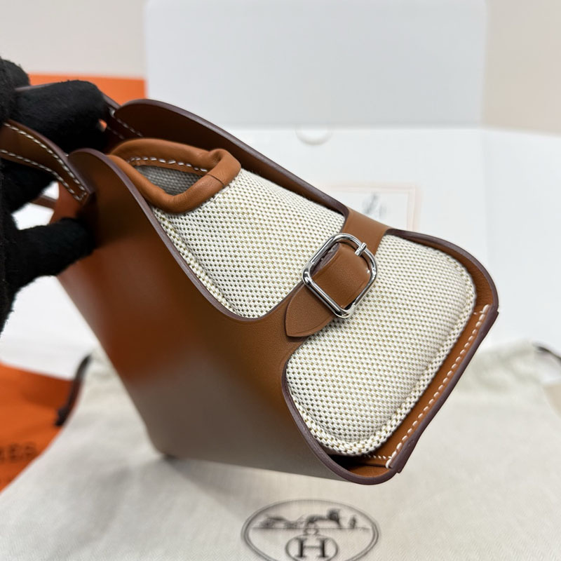 エルメス トートバッグ HERMES タブリエ・セリエ ゴールド スウィフト シルバー金具 H086583CK37 エルメス トートバッグ 革 - 画像 (14)