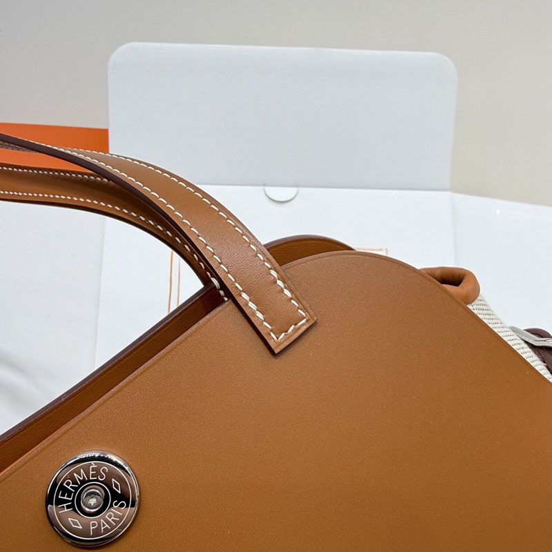 エルメス トートバッグ HERMES タブリエ・セリエ ゴールド スウィフト シルバー金具 H086583CK37 エルメス トートバッグ 革 - 画像 (11)