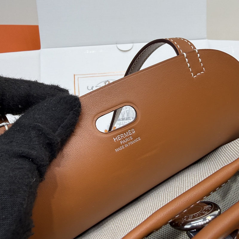 エルメス トートバッグ HERMES タブリエ・セリエ ゴールド スウィフト シルバー金具 H086583CK37 エルメス トートバッグ 革 - 画像 (10)
